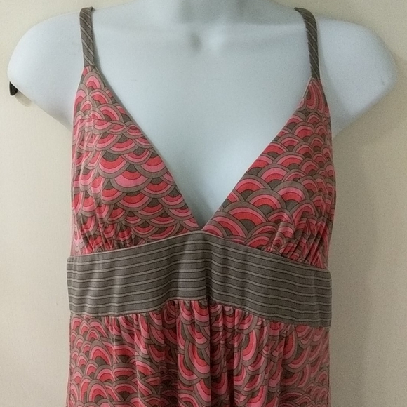 Trina Turk geometric print babydoll empire dress - Picture 4 of 12